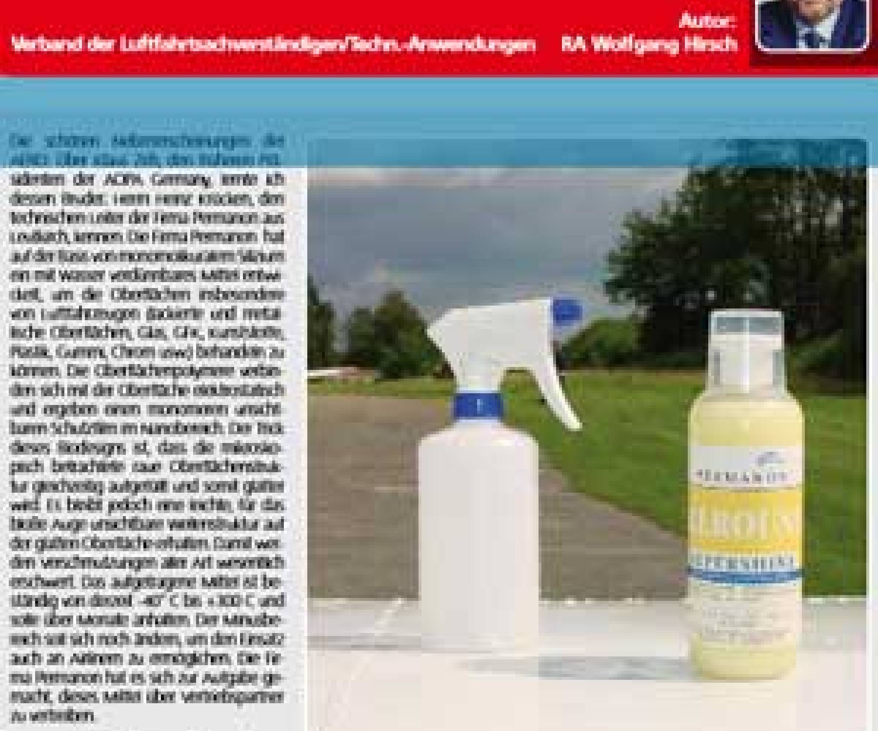 Vernünftige Flugzeugpflege